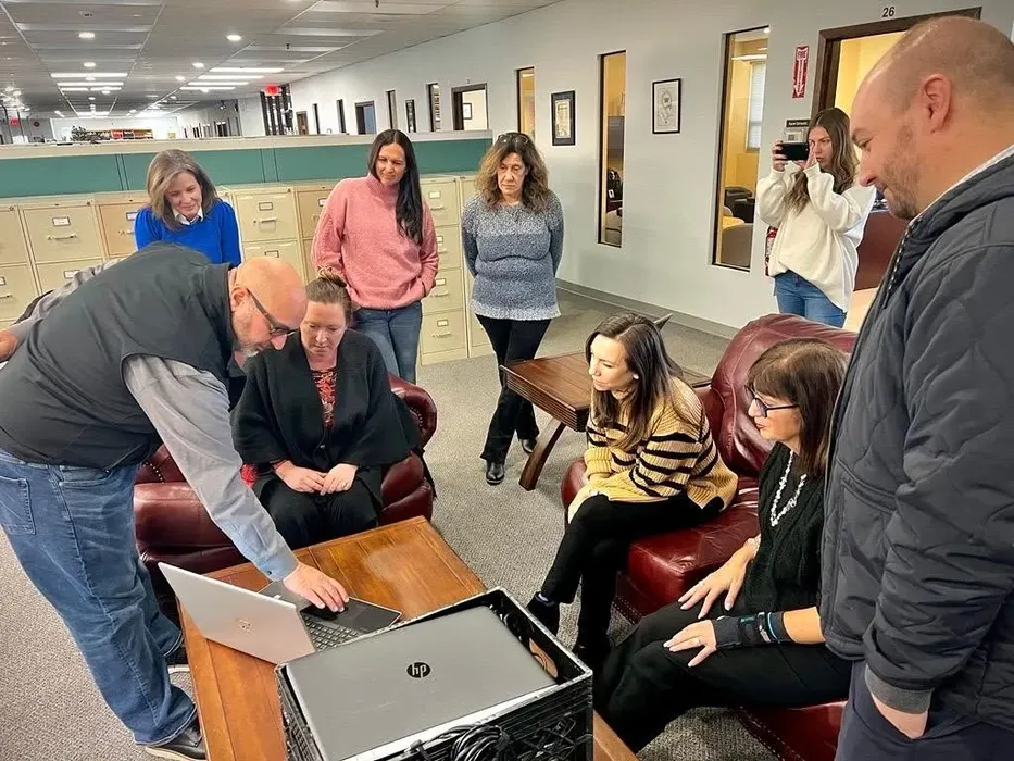 Techworks Gives Back program in action