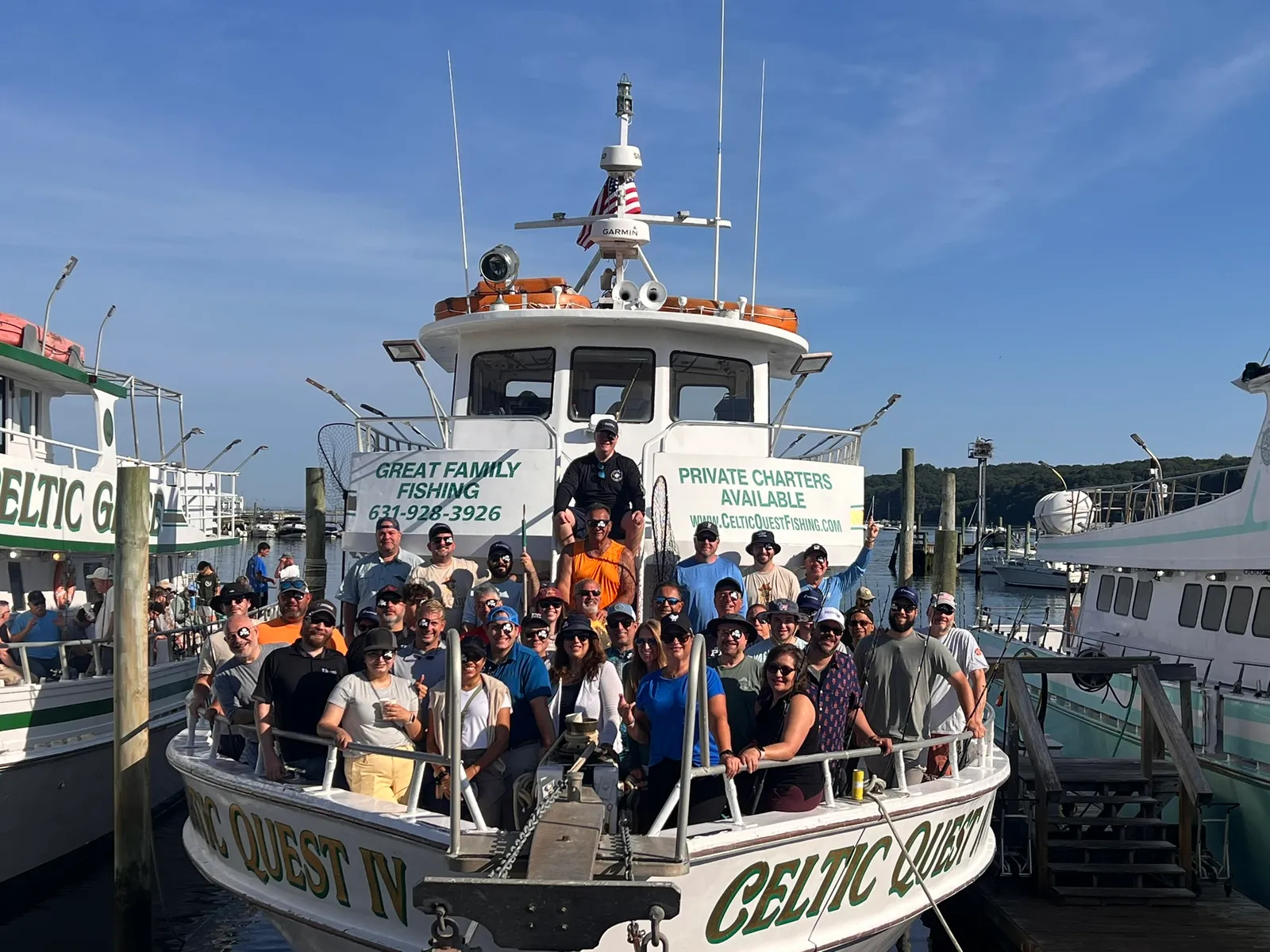 The Big Catch fishing charter event